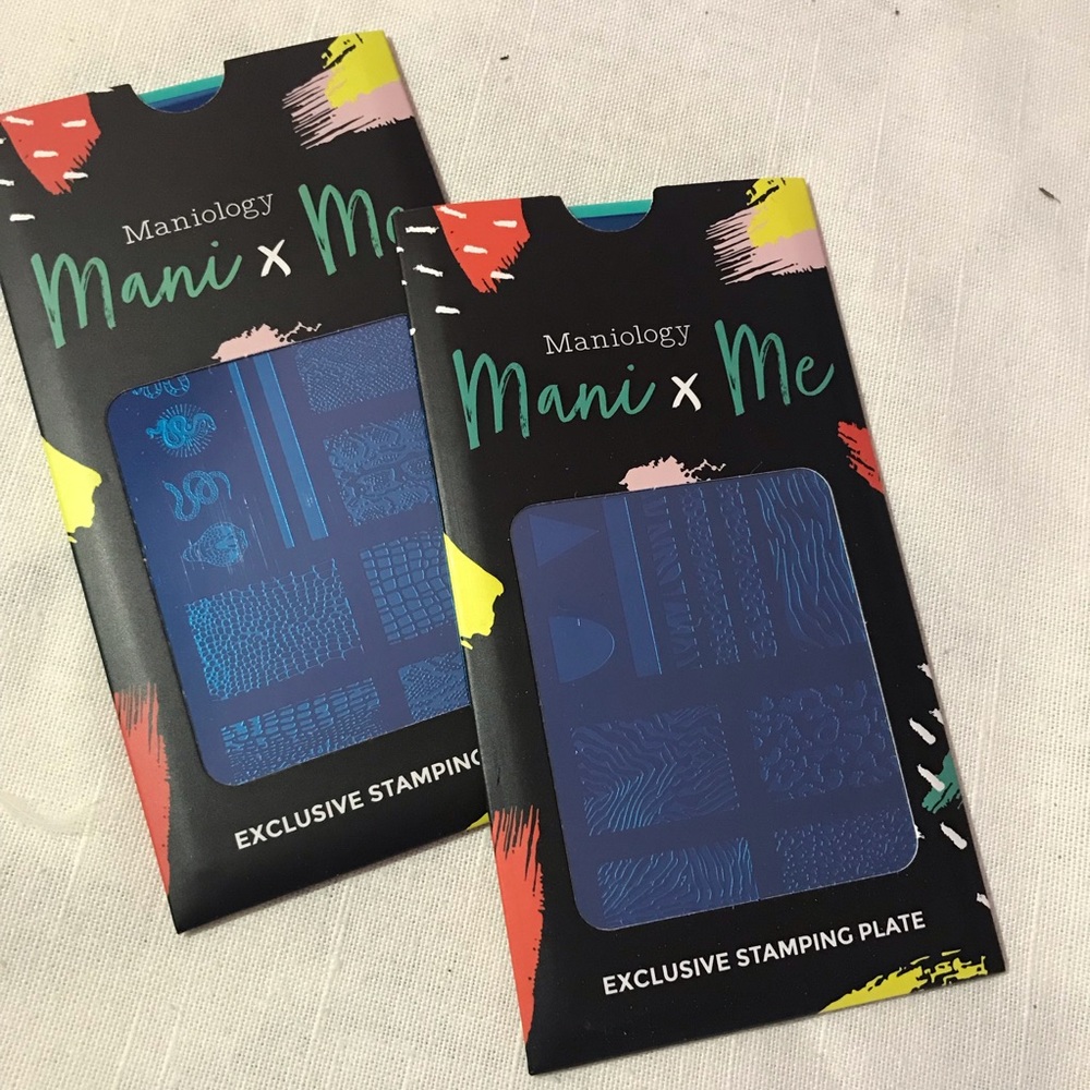Maniology Nail Stamping Plates